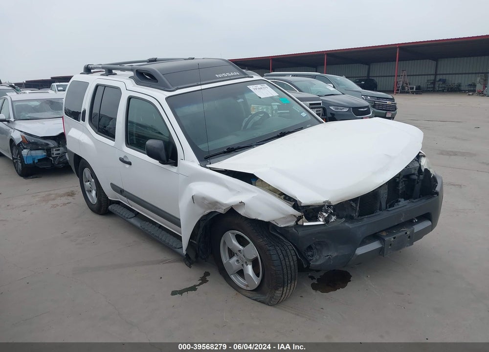 2007 NISSAN XTERRA SE VIN: 5N1AN08U37C536877