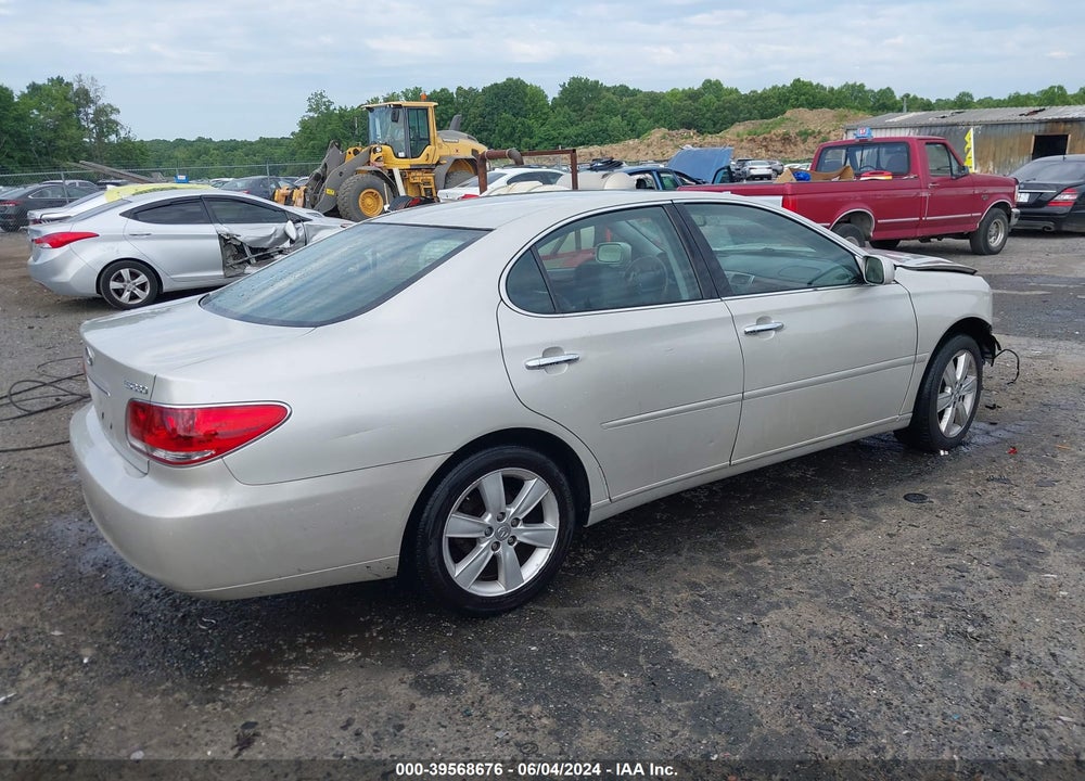 2006 LEXUS ES 330 VIN: JTHBA30G165151248