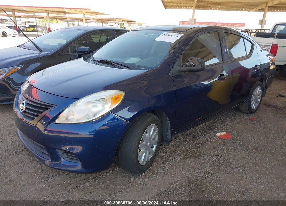 2014 NISSAN VERSA 1.6 S+ VIN: 3N1CN7AP3EL848177