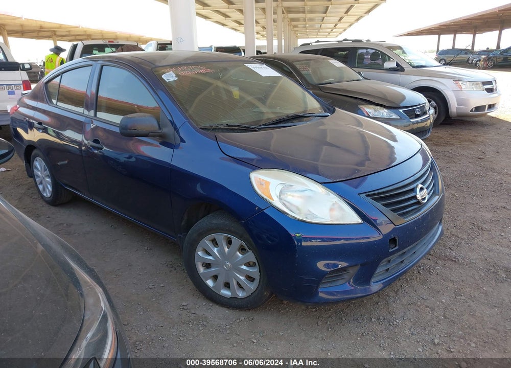 2014 NISSAN VERSA 1.6 S+ VIN: 3N1CN7AP3EL848177
