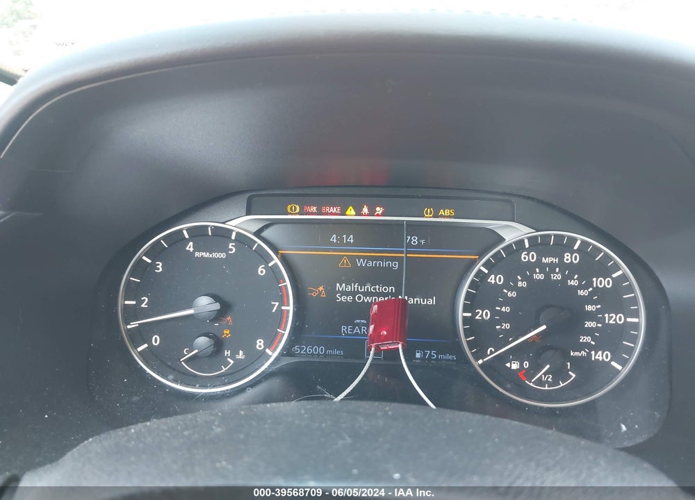 2023 NISSAN ALTIMA SV FWD VIN: 1N4BL4DV0PN332021