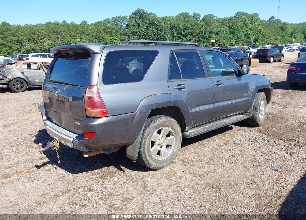 2004 TOYOTA 4RUNNER SR5 V6 VIN: JTEZU14R340033070