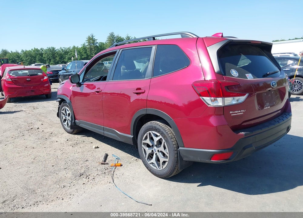 2019 SUBARU FORESTER PREMIUM VIN: JF2SKAEC7KH566657