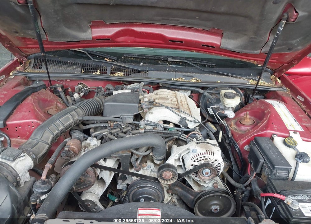 1997 FORD THUNDERBIRD LX VIN: 1FALP6241VH164142