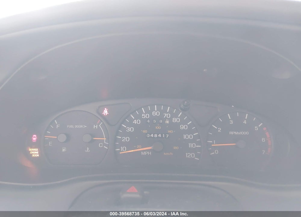 1997 FORD THUNDERBIRD LX VIN: 1FALP6241VH164142