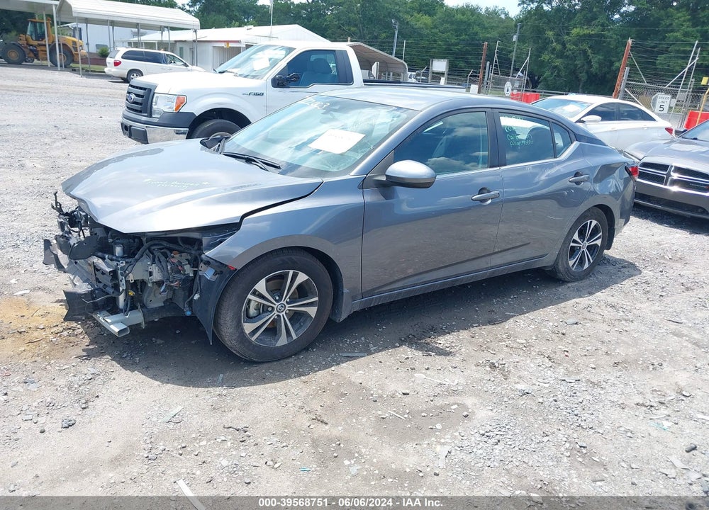 2022 NISSAN SENTRA SV XTRONIC CVT VIN: 3N1AB8CV1NY222003