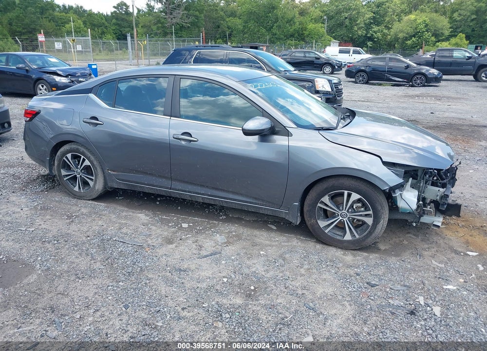 2022 NISSAN SENTRA SV XTRONIC CVT VIN: 3N1AB8CV1NY222003