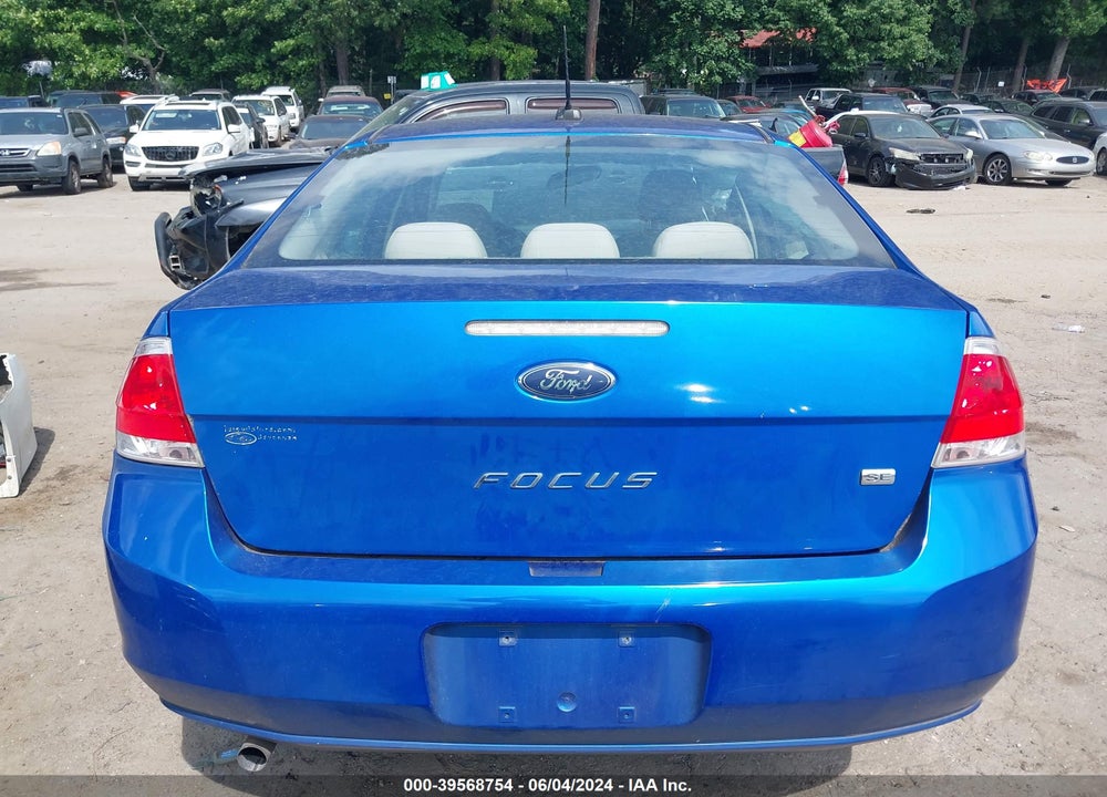2011 FORD FOCUS SE VIN: 1FAHP3FN9BW115205