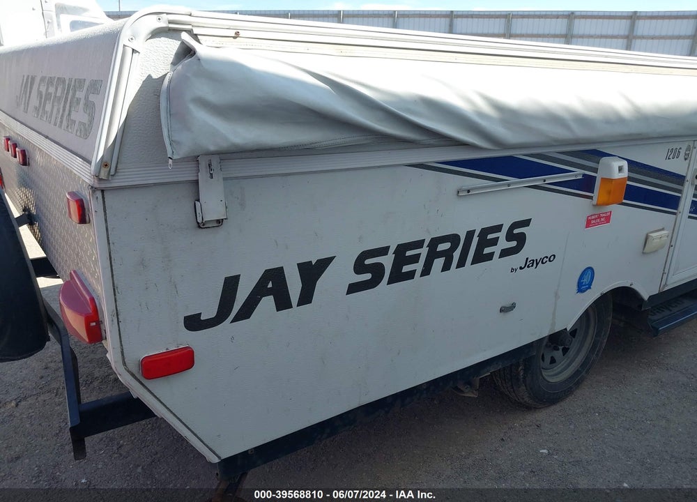 2008 TRAILER JAYCO VIN: 1UJAJ01H881BE0288