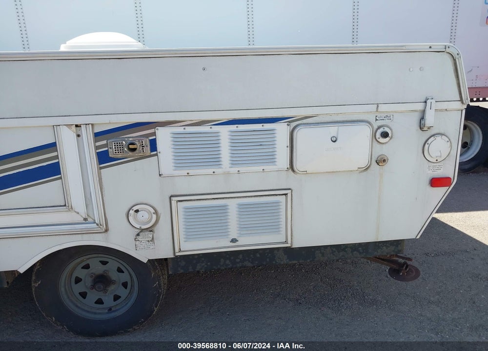 2008 TRAILER JAYCO VIN: 1UJAJ01H881BE0288