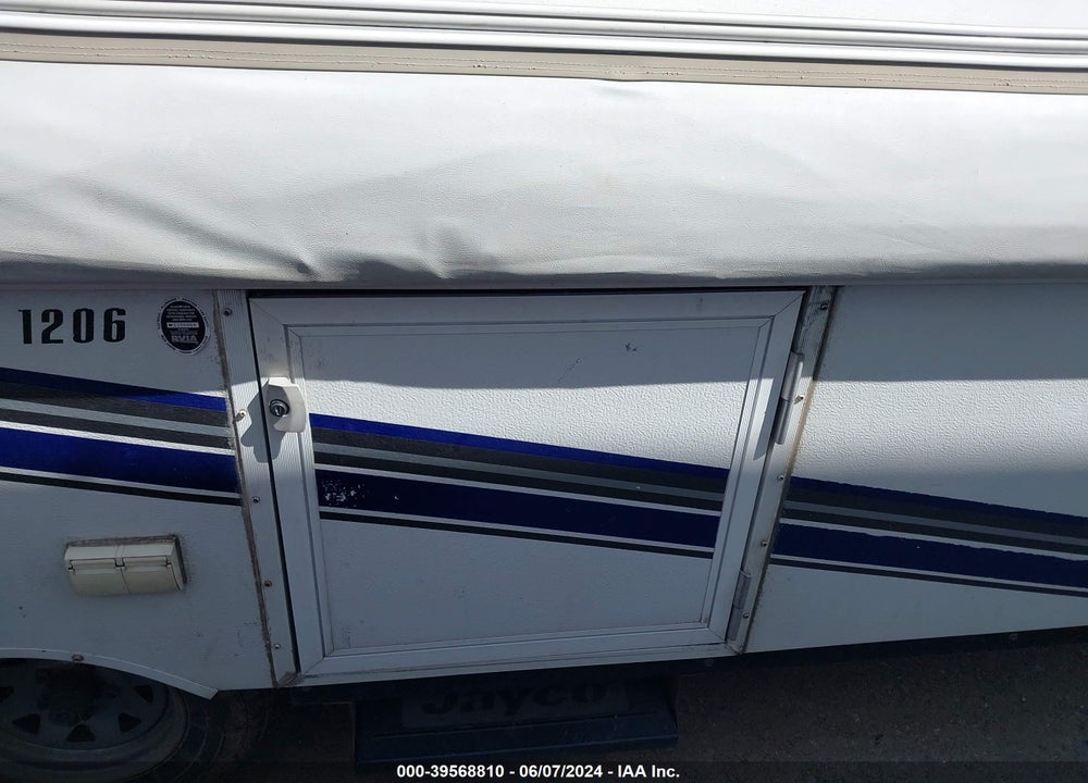 2008 TRAILER JAYCO VIN: 1UJAJ01H881BE0288