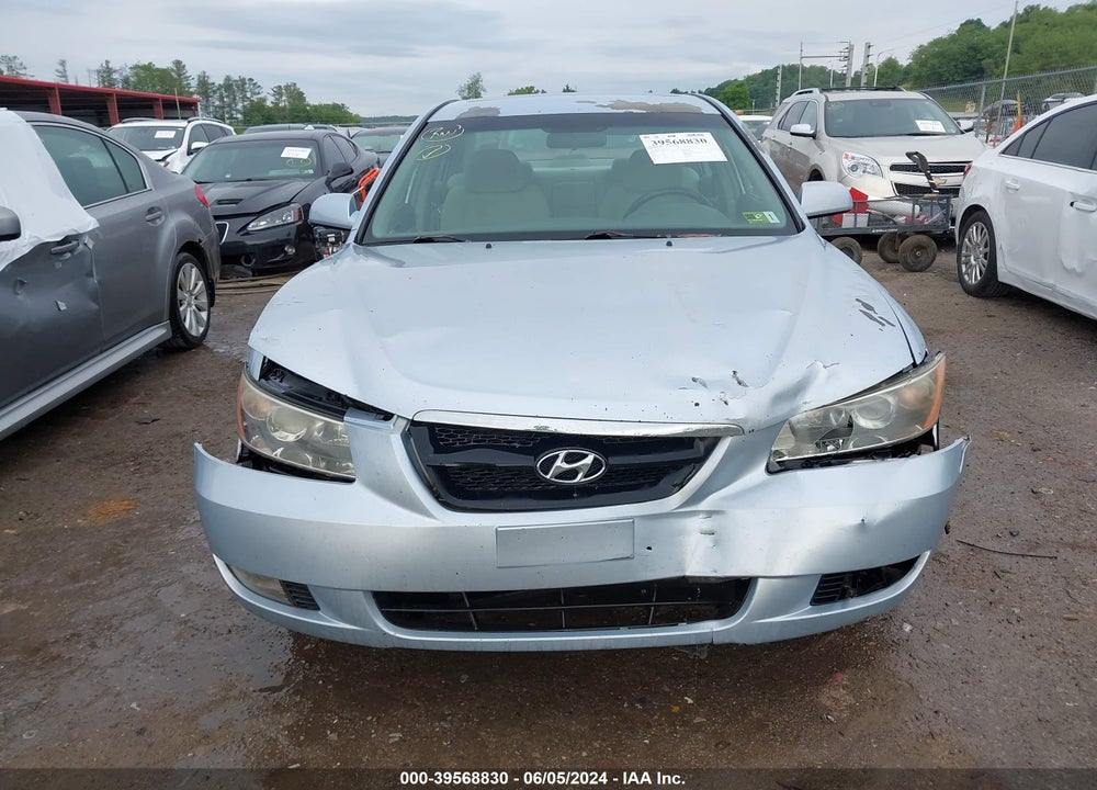 2007 HYUNDAI SONATA LIMITED/SE V6 VIN: 5NPEU46F87H189412