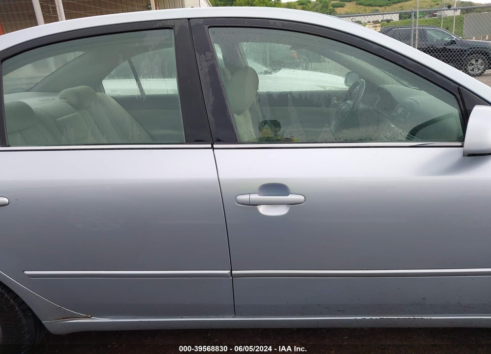 2007 HYUNDAI SONATA LIMITED/SE V6 VIN: 5NPEU46F87H189412