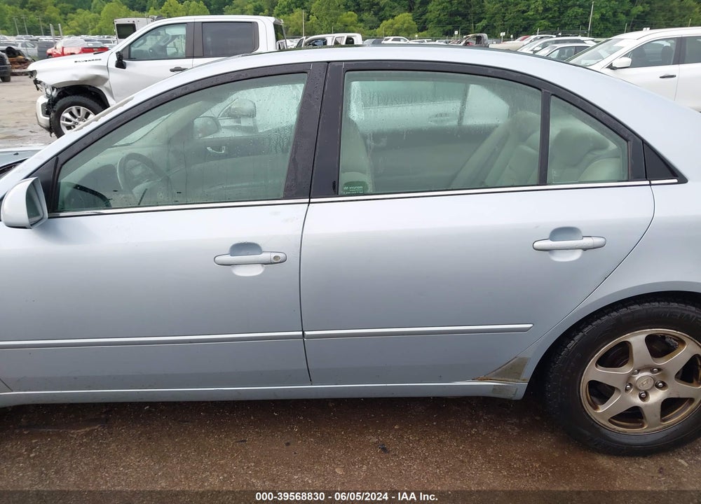 2007 HYUNDAI SONATA LIMITED/SE V6 VIN: 5NPEU46F87H189412