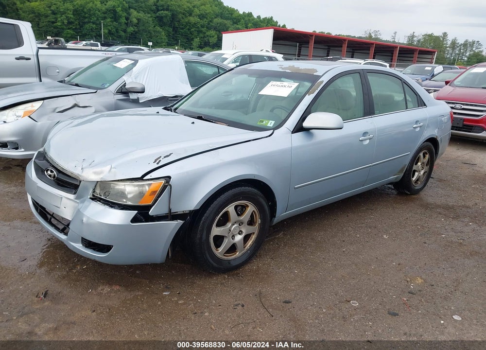 2007 HYUNDAI SONATA LIMITED/SE V6 VIN: 5NPEU46F87H189412