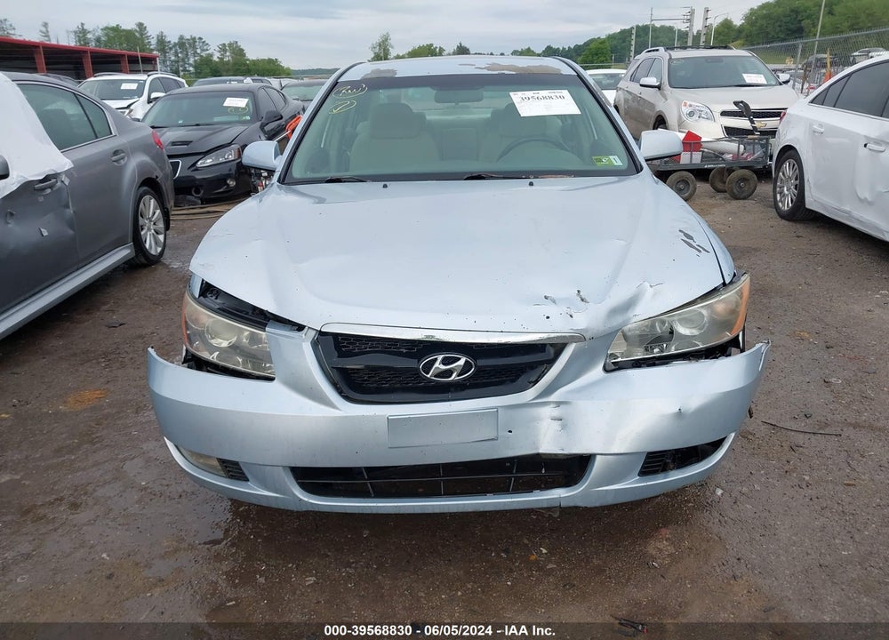 2007 HYUNDAI SONATA LIMITED/SE V6 VIN: 5NPEU46F87H189412