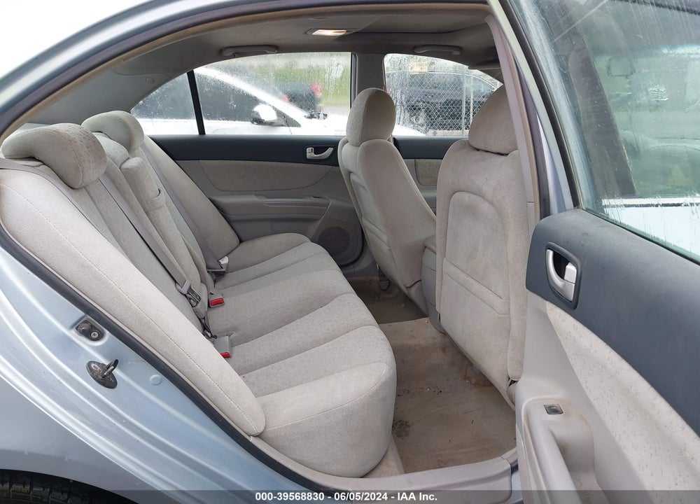 2007 HYUNDAI SONATA LIMITED/SE V6 VIN: 5NPEU46F87H189412