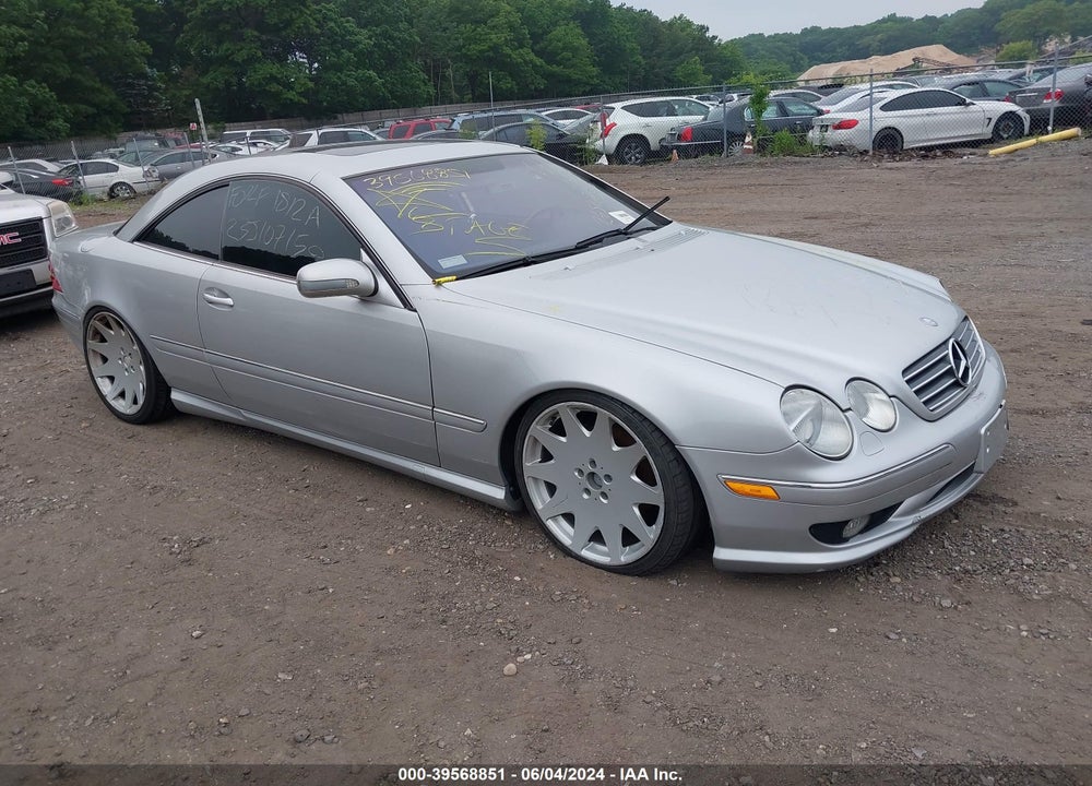 2002 MERCEDES-BENZ CL 500 VIN: WDBPJ75J12A028584
