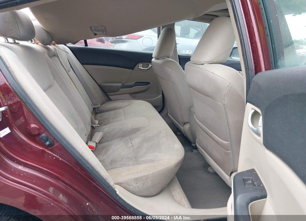 2012 HONDA CIVIC EX VIN: 19XFB2F88CE022773