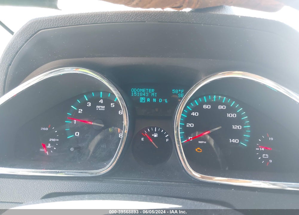 2009 CHEVROLET TRAVERSE LT VIN: 1GNER23DX9S147800