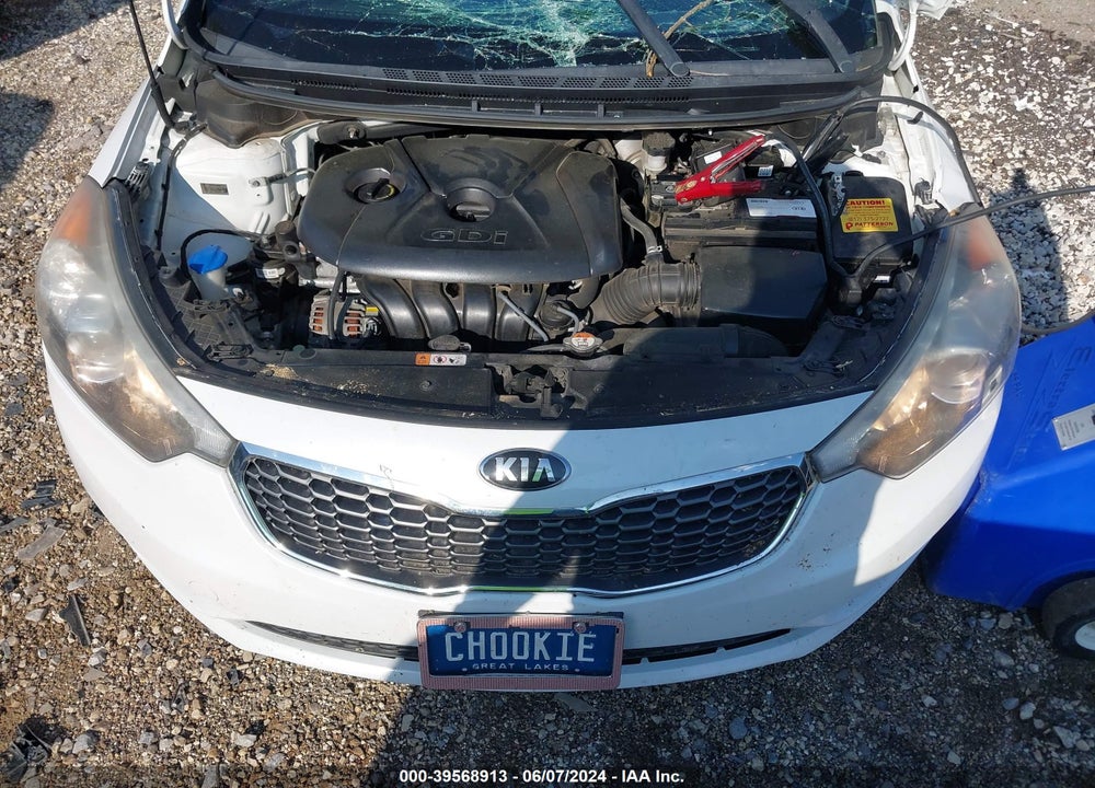 2016 KIA FORTE EX VIN: KNAFX5A81G5607364
