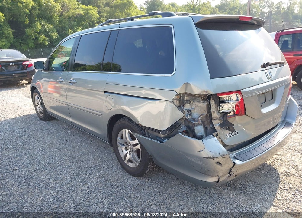 2005 HONDA ODYSSEY EX VIN: 5FNRL38445B022731