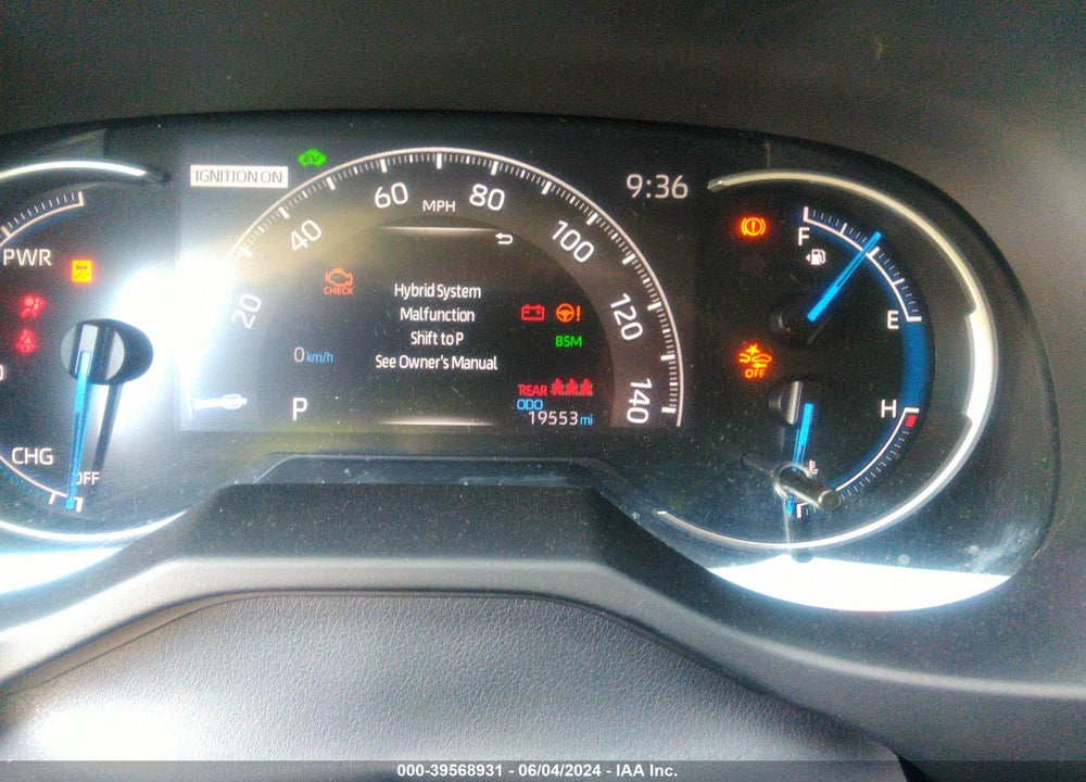 2023 TOYOTA RAV4 XLE HYBRID VIN: 2T3RWRFV0PW178879