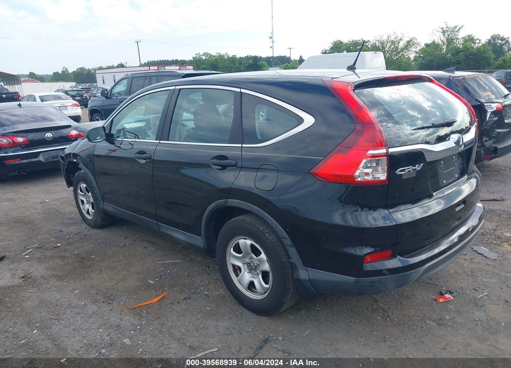 2015 HONDA CR-V LX VIN: 2HKRM3H38FH501872