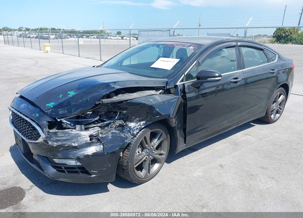 2018 FORD FUSION SPORT VIN: 3FA6P0VP8JR163000