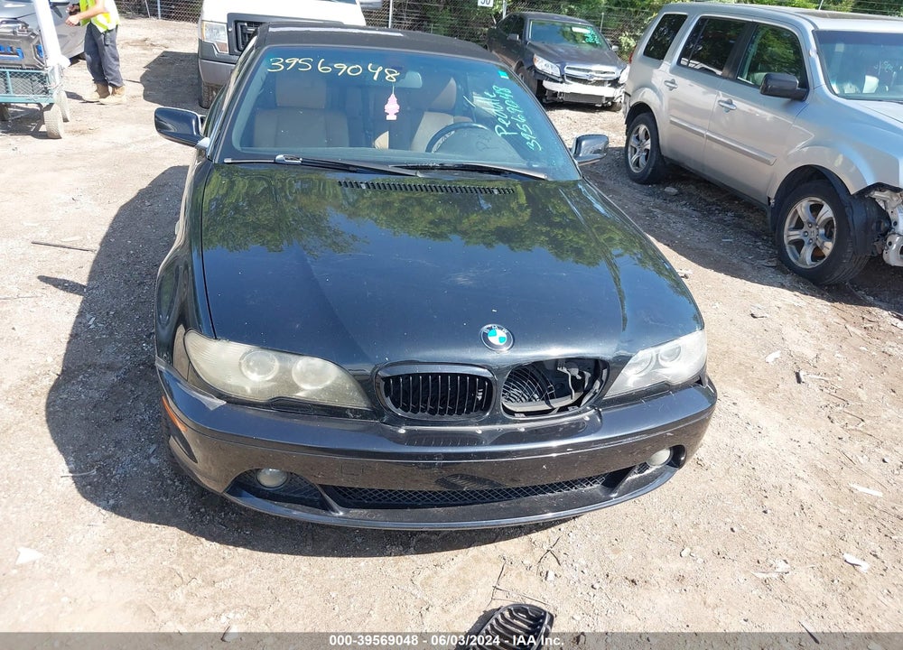2006 BMW 325CI VIN: WBABW33486PX88644