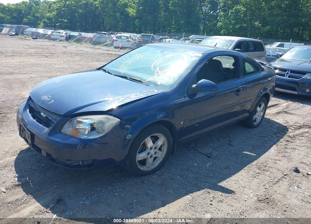 2008 CHEVROLET COBALT LT VIN: 1G1AL18F387166535