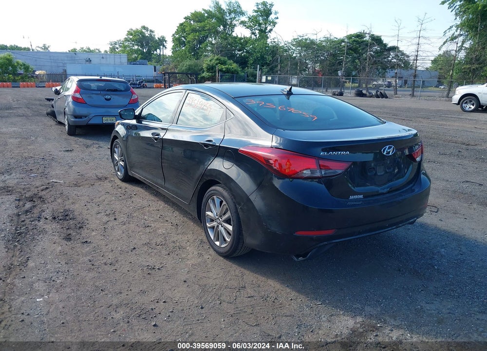 2015 HYUNDAI ELANTRA SE VIN: 5NPDH4AE5FH564217