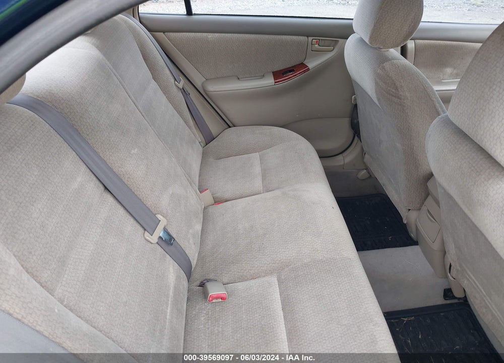 2004 TOYOTA COROLLA LE VIN: 2T1BR38EX4C250079