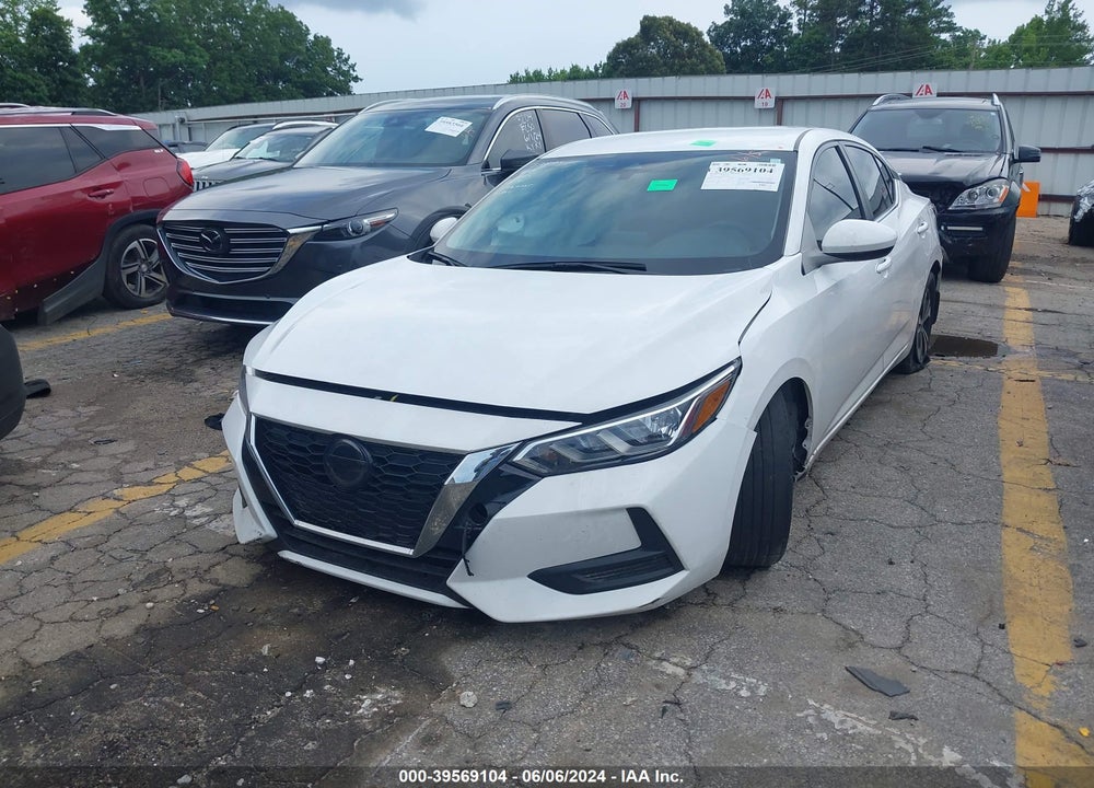 2021 NISSAN SENTRA SV XTRONIC CVT VIN: 3N1AB8CV6MY300225