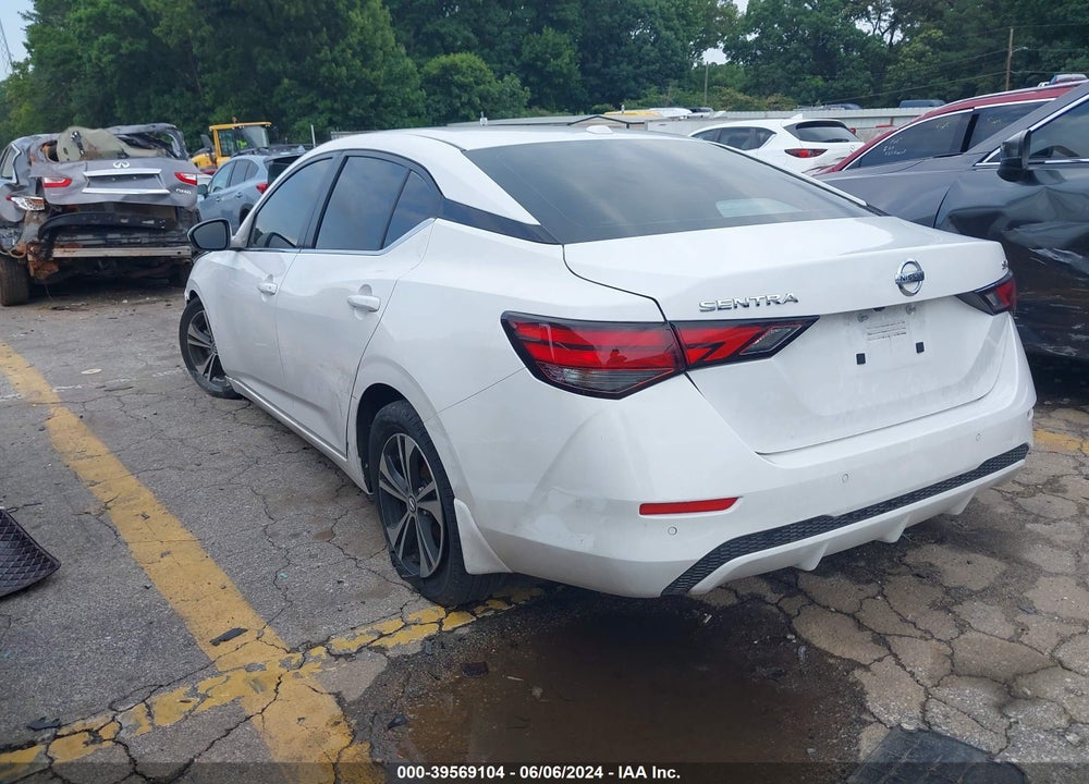 2021 NISSAN SENTRA SV XTRONIC CVT VIN: 3N1AB8CV6MY300225