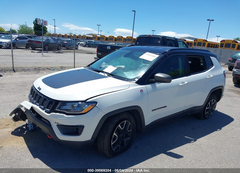 2020 JEEP COMPASS TRAILHAWK 4X4 VIN: 3C4NJDDB7LT214478