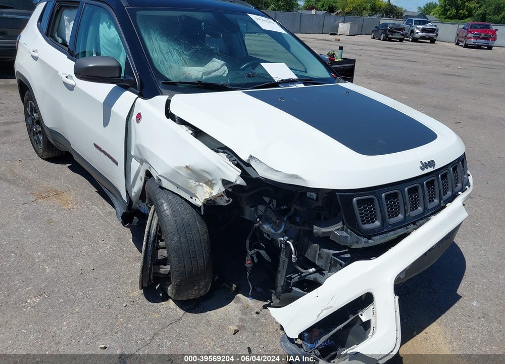 2020 JEEP COMPASS TRAILHAWK 4X4 VIN: 3C4NJDDB7LT214478
