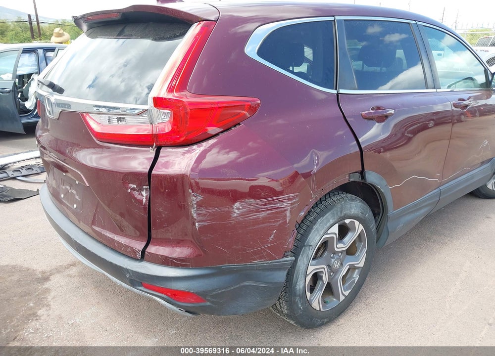 2019 HONDA CR-V EX VIN: 7FARW1H50KE009155