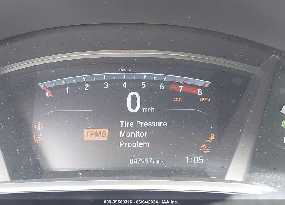 2019 HONDA CR-V EX VIN: 7FARW1H50KE009155