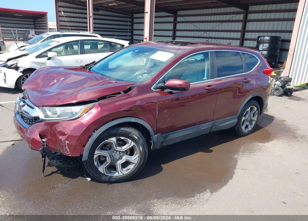 2019 HONDA CR-V EX VIN: 7FARW1H50KE009155
