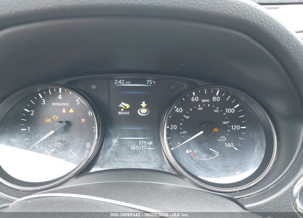 2017 NISSAN ROGUE SV VIN: JN8AT2MV7HW286018