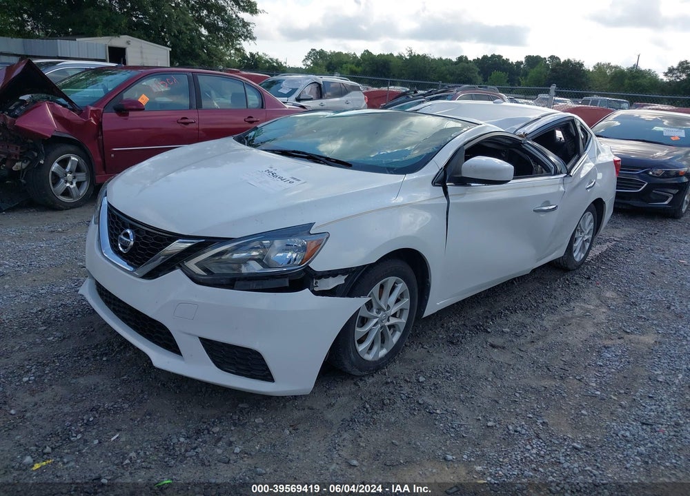 2017 NISSAN SENTRA SV VIN: 3N1AB7AP3HY332117