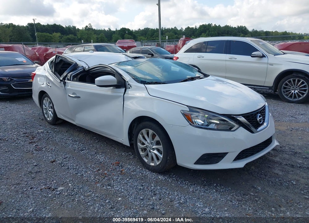 2017 NISSAN SENTRA SV VIN: 3N1AB7AP3HY332117