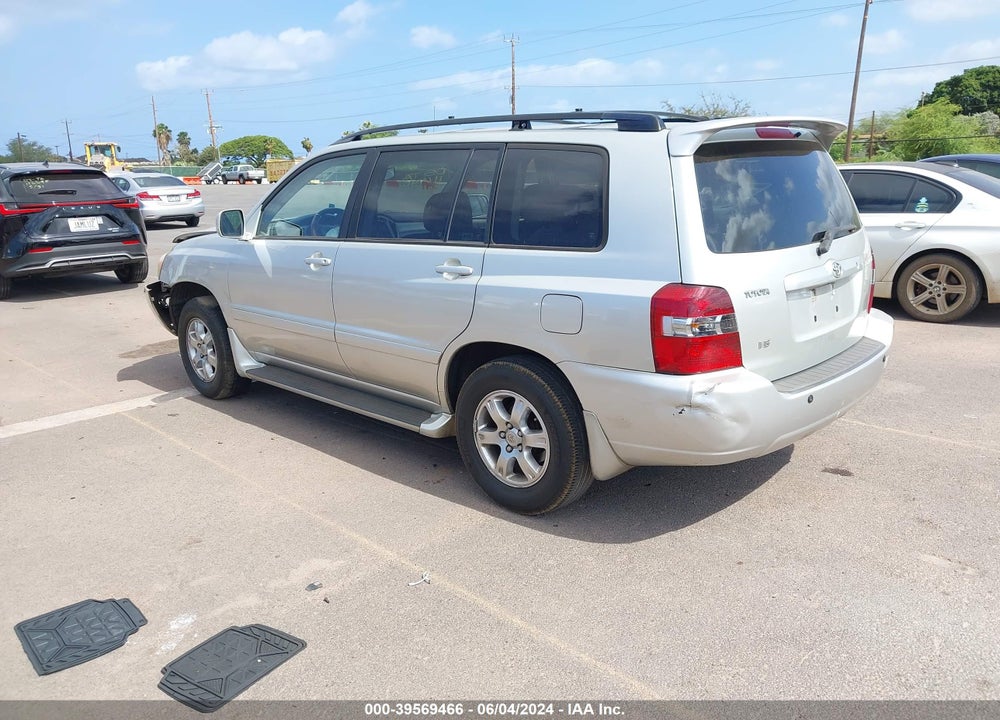 2005 TOYOTA HIGHLANDER LIMITED V6/V6 VIN: JTEGP21A050043320