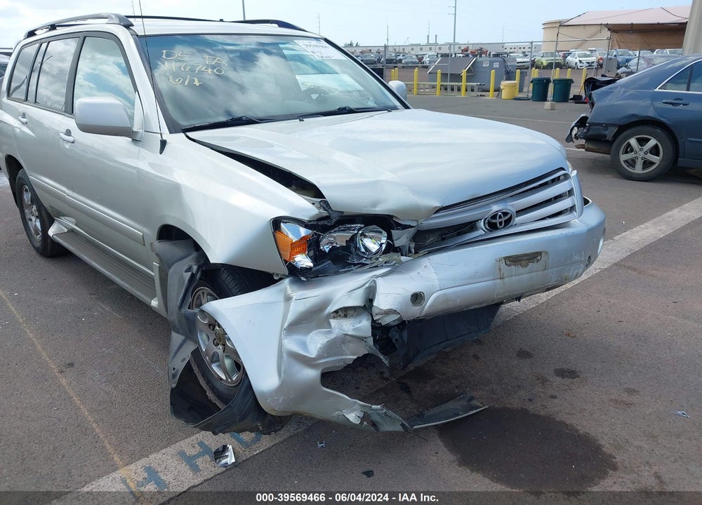 2005 TOYOTA HIGHLANDER LIMITED V6/V6 VIN: JTEGP21A050043320