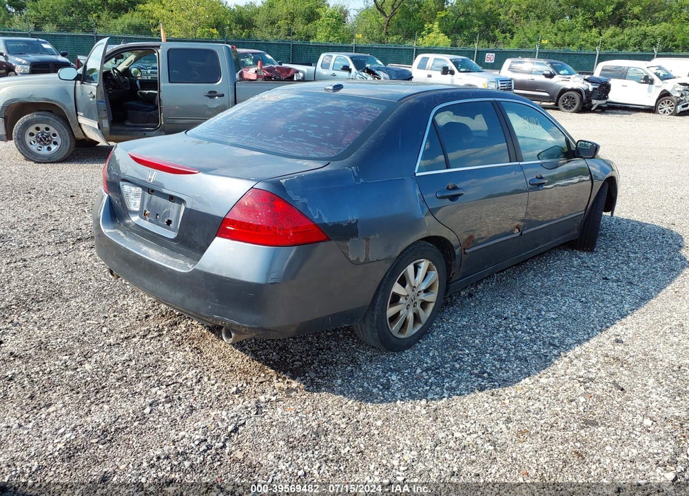 2007 HONDA ACCORD 3.0 EX VIN: 1HGCM66877A056430