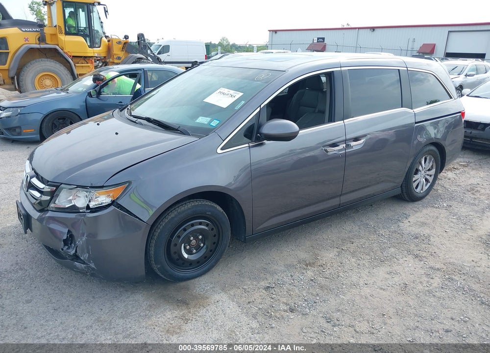 2016 HONDA ODYSSEY EX-L VIN: 5FNRL5H61GB018460