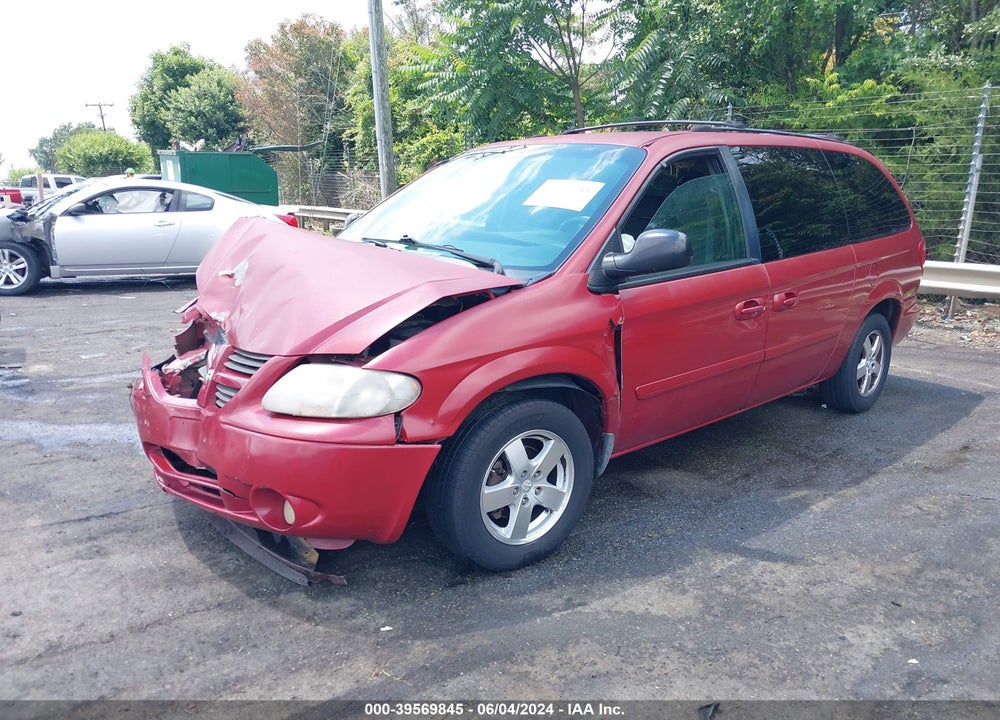 2005 DODGE GRAND CARAVAN VIN: 2D4GP44L35R113821