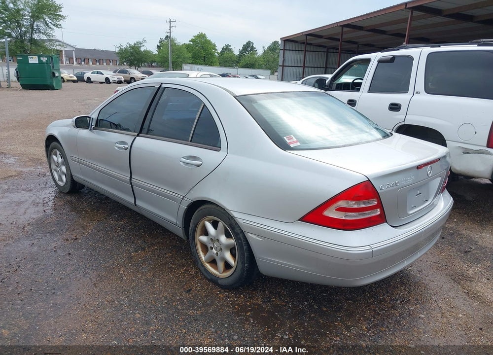 2003 MERCEDES-BENZ C 240 VIN: WDBRF61J93A523479