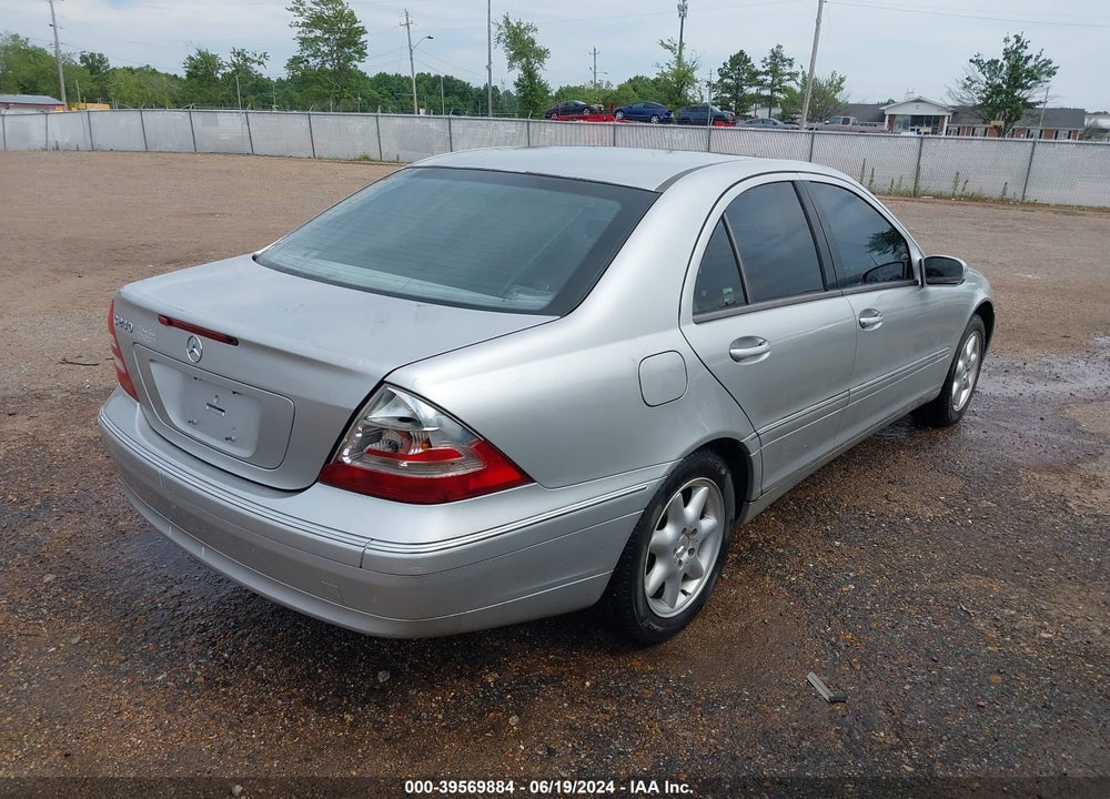 2003 MERCEDES-BENZ C 240 VIN: WDBRF61J93A523479